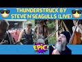 Metal dude  musician reaction  thunderstruck by stevenseagulls live