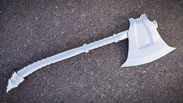CGC Classic: Modeling an Ax in Blender (Blender 2.6)