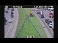 Tractor-trailer on fire on I-77, all northbound lanes closed
