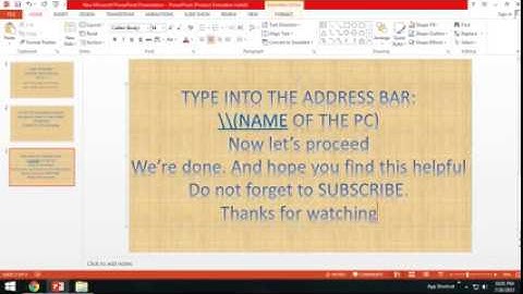 How to share files in Windows 10, 8, 7 via network Easy Steps   YouTube