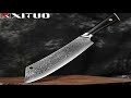 XITUO Damascus Steel Broadsword Professional Chef Knife Beef knife Ult