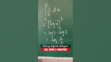 Solving Definite Integrals - Functions & Calculus #jeemains  #maths #calculus #shorts #nda #jee