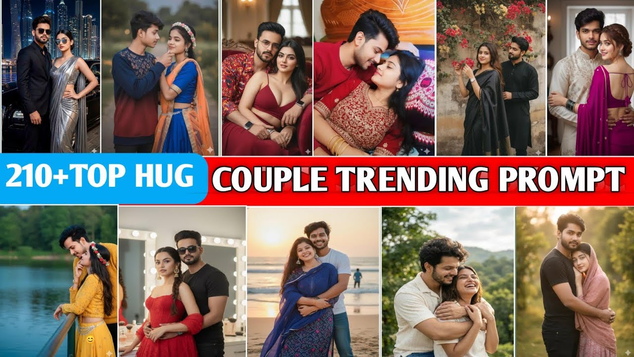 210+Couple Google Gemini Top prompt 🔥 How To make Google Gemini Couple Prompt 🔥 Ai New Trand 