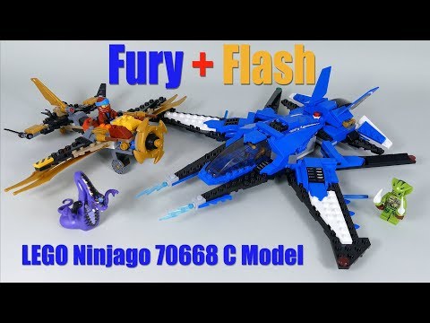 Fury and Flash LEGO Ninjago 70668 C Model - YouTube