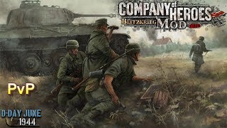 : CoH Blitzkrieg Mod PvP _ Pro 3vs3 Gameplay