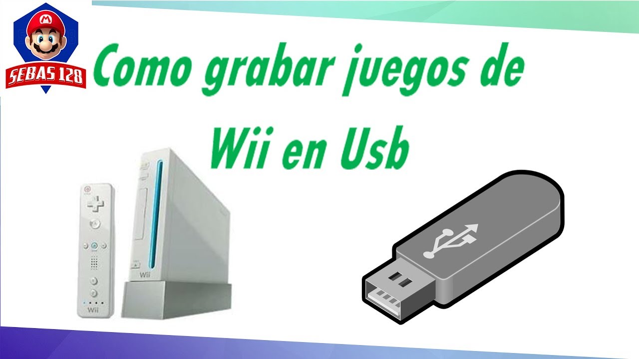 Como grabar juegos de Wii en Usb | WiiBackupManager y UsbLoaderGX ...