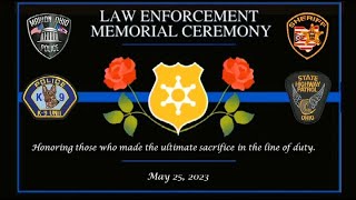 Marion Ohio Law Enforcement Memorial - 2023