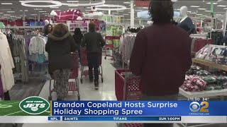 Brandon Copeland Hosts Surprise Holiday Shopping Spree