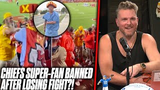 Chiefs Super Fan Is Banned After Fight At Arrowhead Stadium | Pat McAfee Reacts