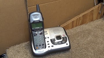Vtech 6773 5.8 GHz Cordless Phone Ringing