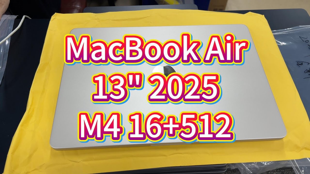 2025 MacBook Air M4 13-inch, 16GB RAM, 512GB storage, both