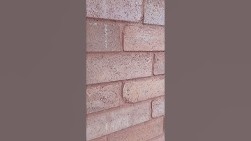 Building a home in Ghana using Interlocking Bricks. Closer look at walls with filling done!