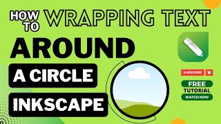 Inkscape Basics | CorelDRAW Tutorial | Wrapping Text Around A Circle