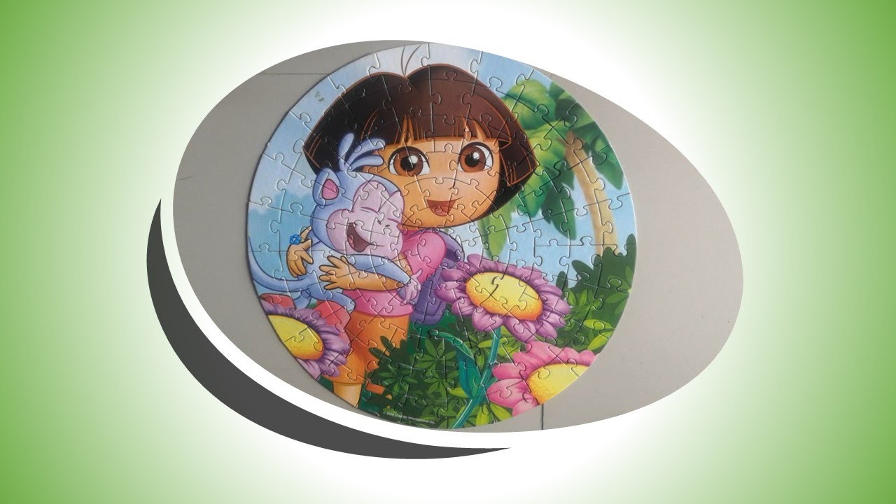 Learn & Fun Dora The Explorer 103Pieces Jigsaw Puzzle YouTube