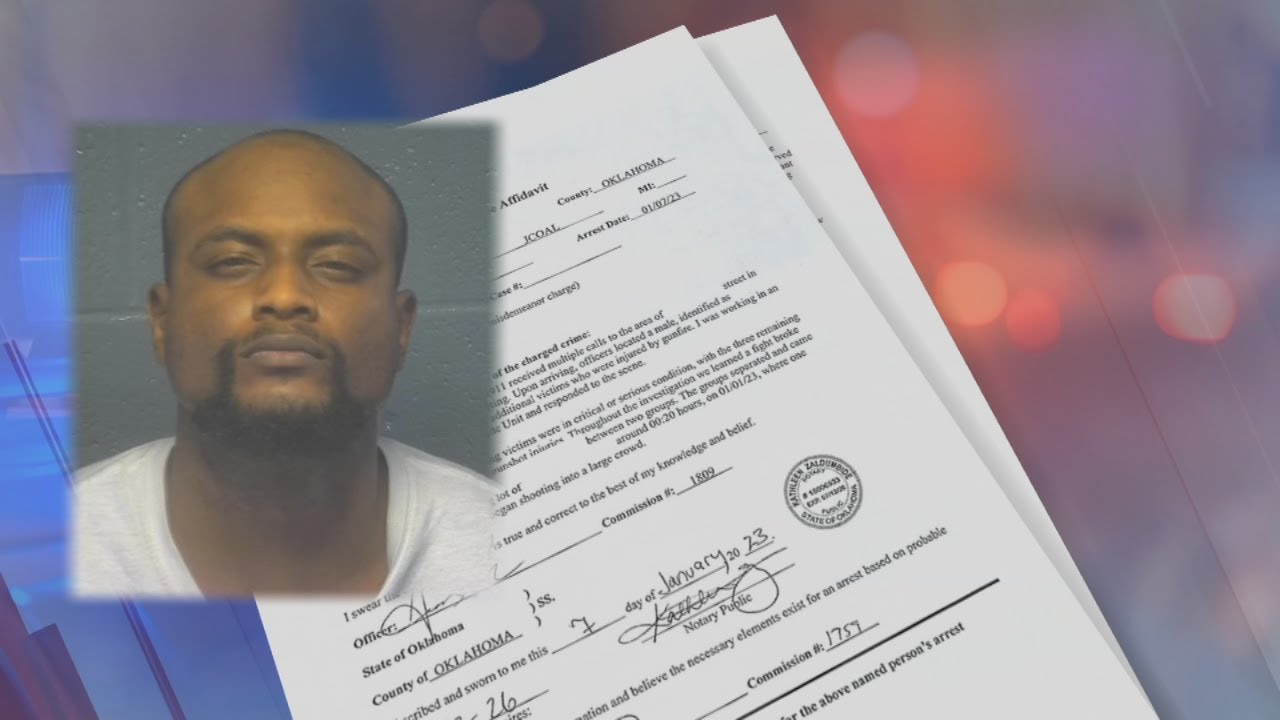 OKC Man Arrested In Connection To Deadly New Year's Day Shooting - YouTube