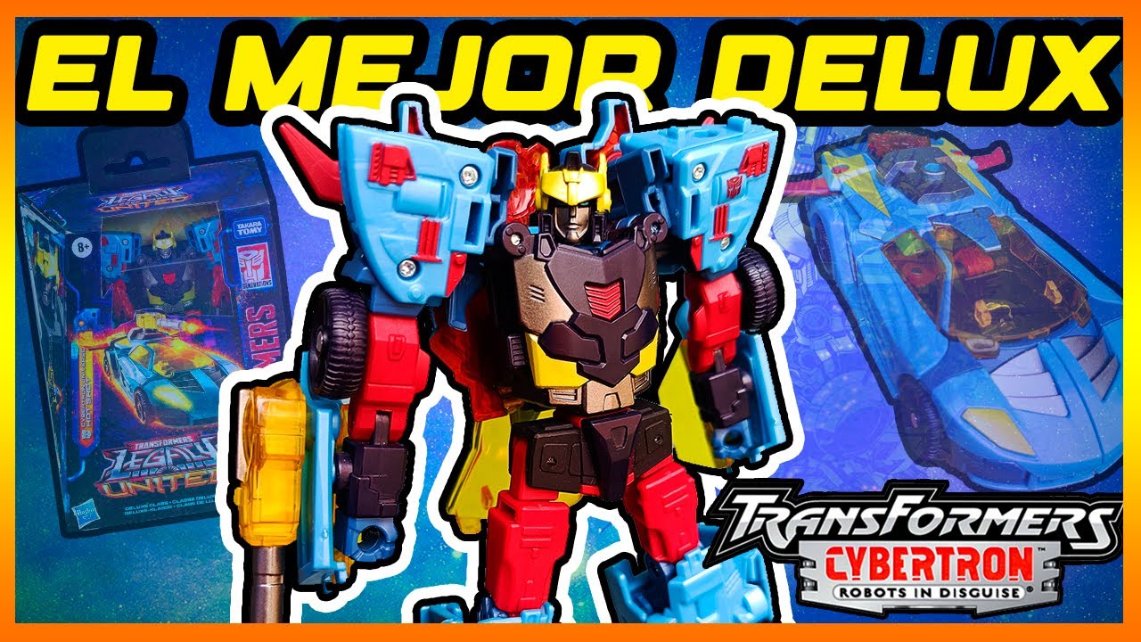 Legacy Hot Shot de Cybertron 💪​ El mejor Delux del año.