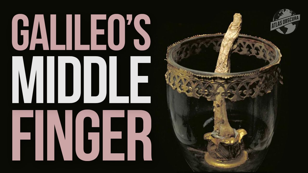 Image result for galileo's middle finger