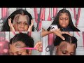 Detailed How To Install Frontal Wig W. Widows Peak | Perfect Buss Down Middle Part Ft Dorsanee Hair