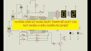 #VIXULY HƯỚNG DẪN SỬ DỤNG NGẮT TIMER ĐỂ QUÉT CÁC NÚT NHẤN