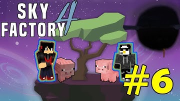 Resource Hogs and Lost Cities Dimension!? | Skyfactory 4 #6 (w/ WoodWatcher)