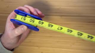 Fabric Tape Measure Holder (Rounded) by ZevEisenberg, Download free STL  model