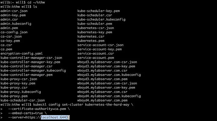 36   Configuring Kubectl for Remote Access