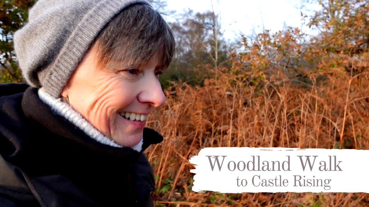 Castle Rising Walk Woodland Walk to Castle Rising - YouTube