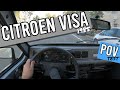 1985 CITROEN VISA | 0.6 PETROL | POV TEST DRIVE | #03