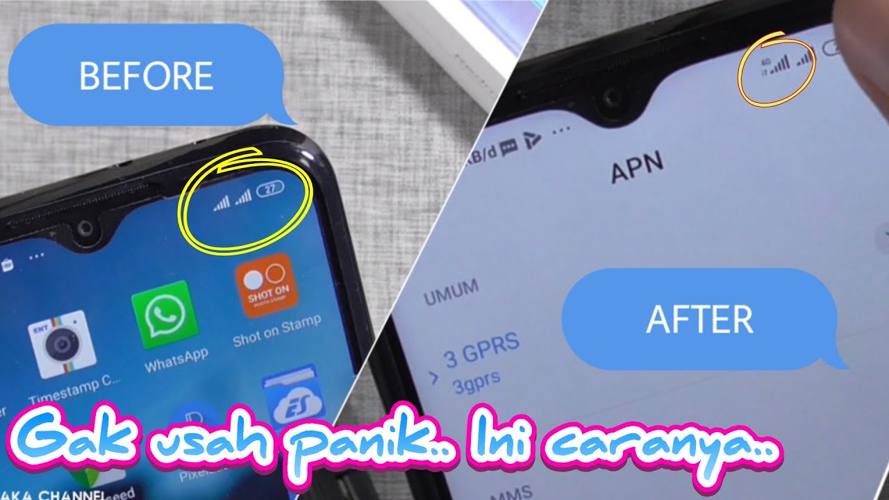 Cara Mengatasi Data Seluler Hidup Tapi Tidak Bisa Internet HP Xiaomi