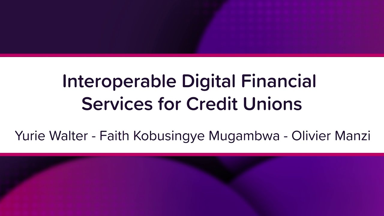 Interoperable Digital Financial Services