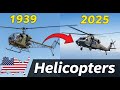U.S. Helicopters Evolution 1939–2025 | From Sikorsky VS-300 to Grey Wolf & Beyond