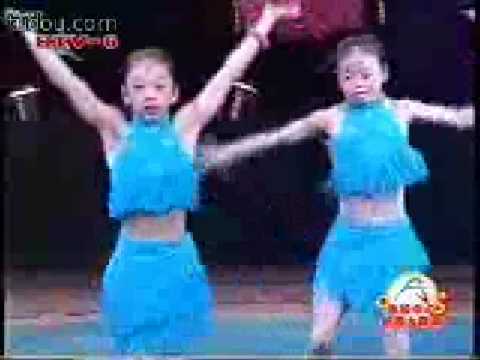 Chinese Gymnast - Indian Dance