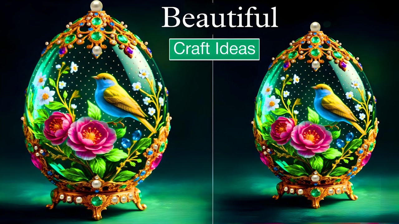 DIY Beautiful Bird Decor Using Plastic Bottle |  Easy Home Decor | Step-by-Step Craft Tutorial 🤩✨