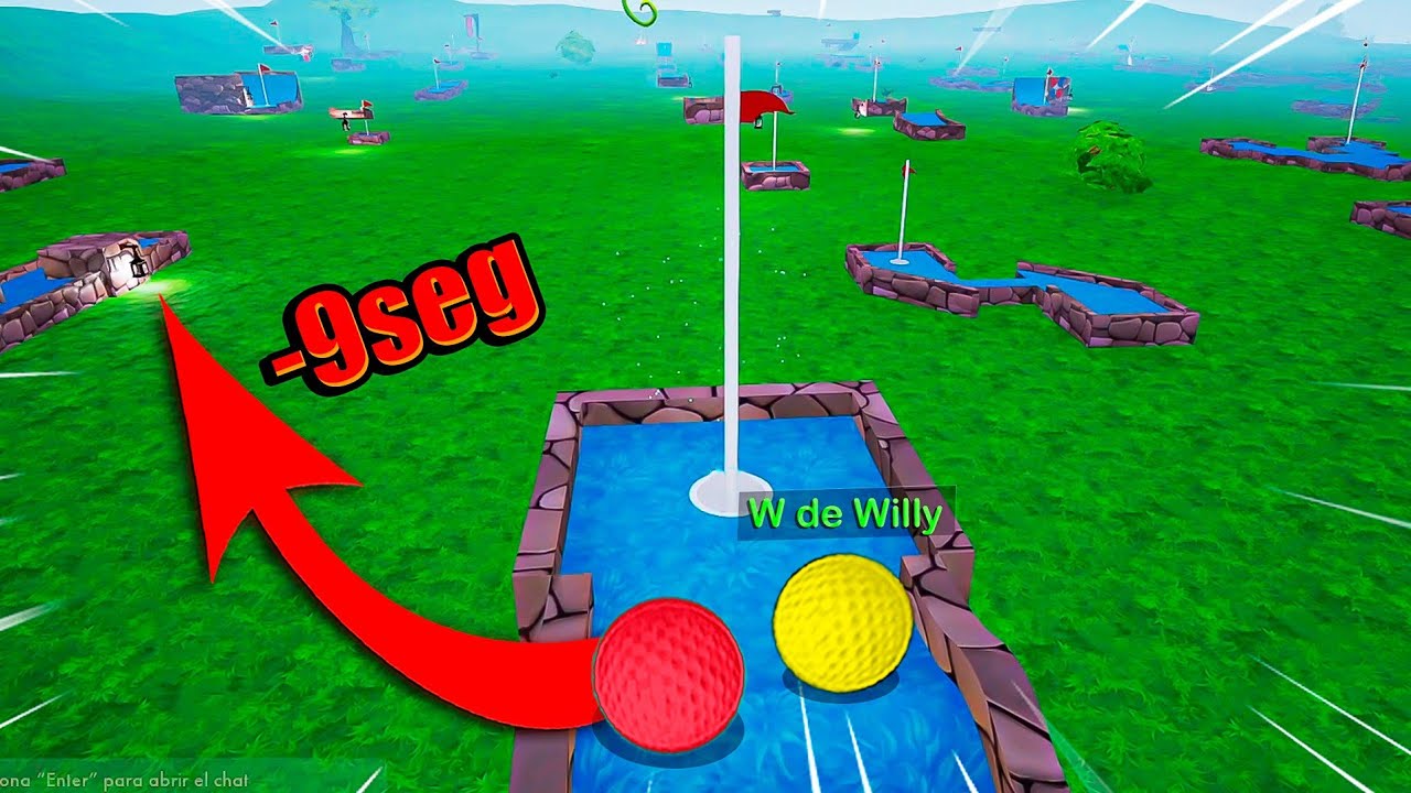 GOLF IT! CARRERA DE 50 HOYOS EXPRESS! 15 SEGUNDOS PARA METERLA EN CADA UNO!