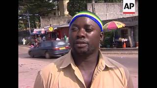 Soldiers On The Streets Of Libreville