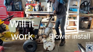 Sears!!! Redneck hook up #snowblower #snowremoval