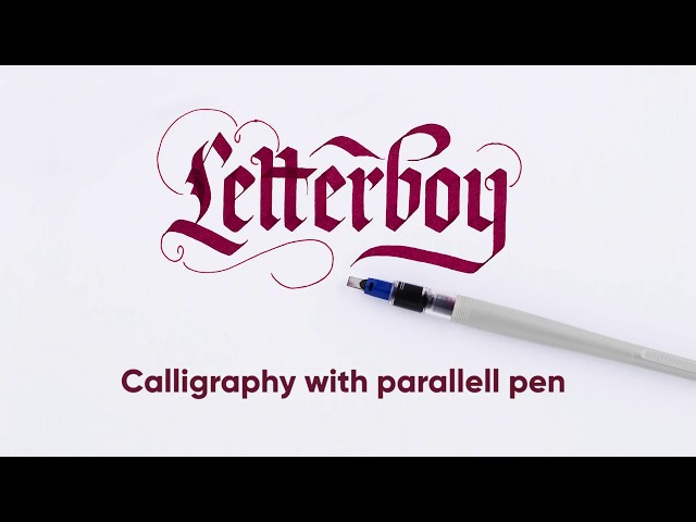 Panduro DIY – Parallell pen calligraphy