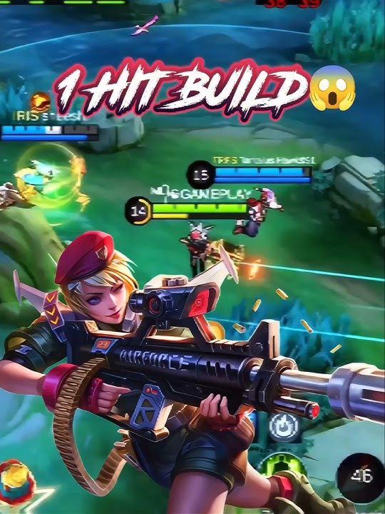 1 HIT BUILD Kimmy ML😱 #shorts #shortmlbb