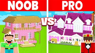 NOOB vs PRO: MODERNES BARBIE MÄDCHEN HAUS Bau Challenge in Minecraft