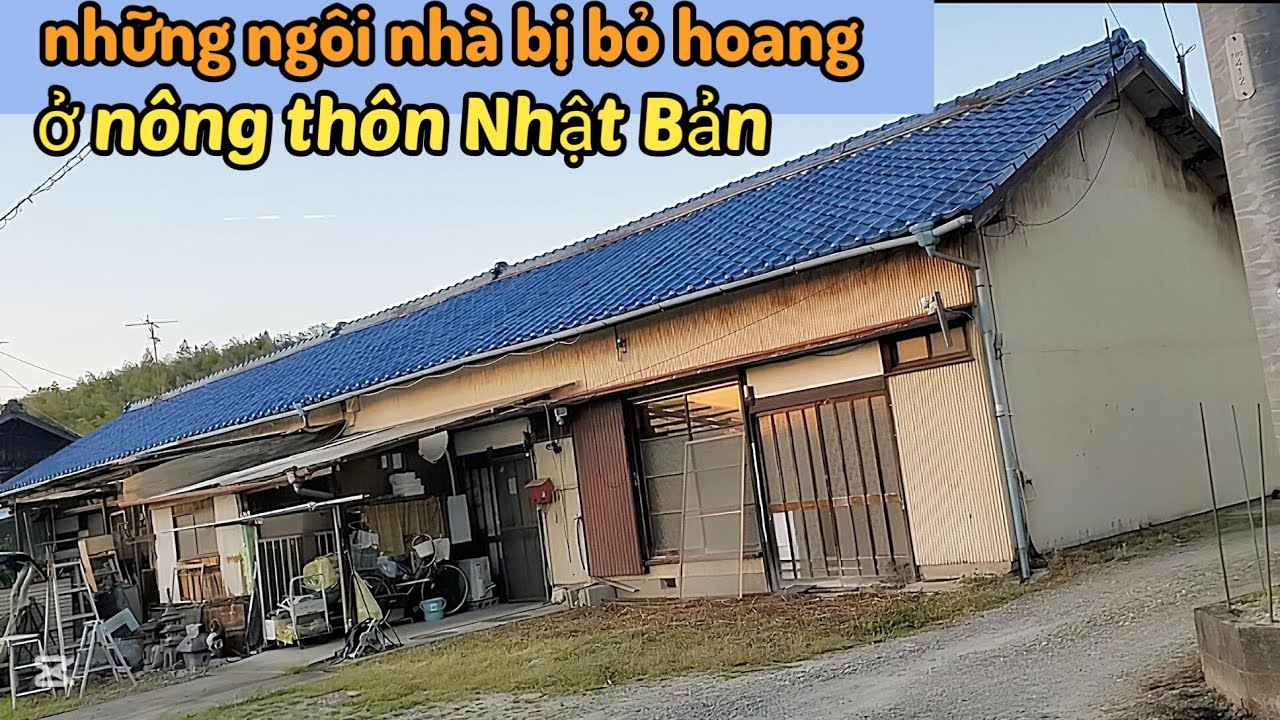 Những ngôi nhà bỏ hoang ở nông thôn Nhật Bản,đến thăm ngôi làng ở miền Núi Nhật Bản