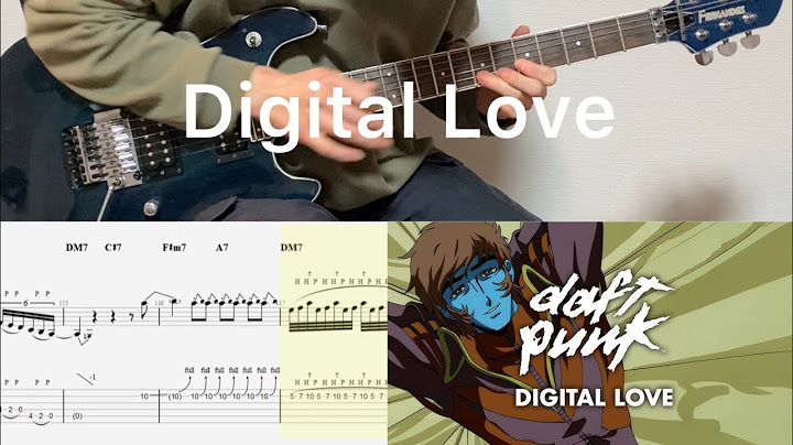 Digital Love Guitar version - Guitar performance video thumbnail