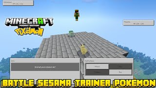 MIRIP MCPC !! ADDON PIXELMON MCPE !! BISA BATTLE SESAMA TRAINER POKEMON !! screenshot 4