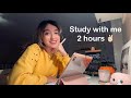 Study With Me Live Stream -  2 hours
