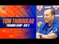 Knicks Training Camp Day 2 | Coach Tom Thibodeau