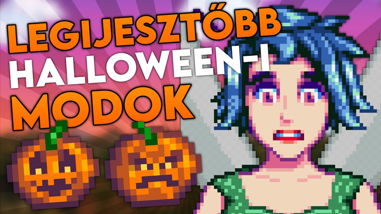 A 10 LEGIJESZTŐBB Halloweeni Stardew Valley Mod!