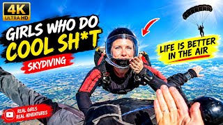 Details 😱 Fearless Girls Skydiving! ✈️🔥 | Girls Who Do Cool Stuff  News