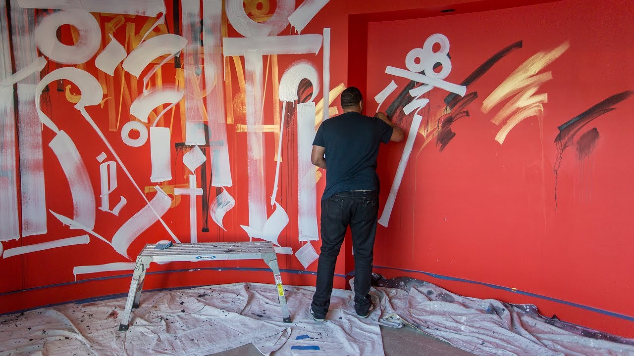 RETNA Mural Timelapse