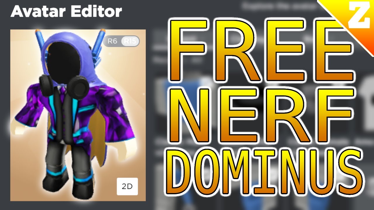 AVATAR TRICK] How to make a FREE CUSTOM DOMINUS HAT! (ROBLOX) 