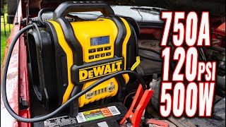 CRANKINATOR 9000  DeWalt Power Station Jump Starter Air Compressor [DXAEPS14]