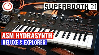 Superbooth 2021: ASM Hydrasynth Deluxe & Explorer Poly Aftertouch Synthesizers